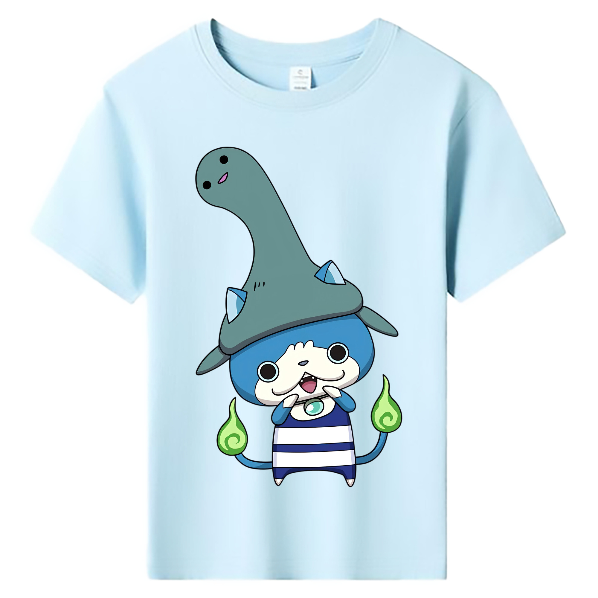 （画像用） 妖怪ウォッチ Yo-kai Watch 綿100％キッズTシャツ（フロントプリント）